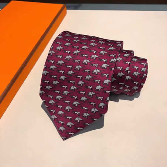Classic Men Business Luxury Tie Replica Top Quality Hermes Ties 29